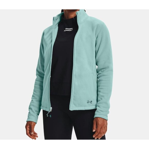 Womens Under Armour Small Jacket 3 In 1 Full Zip Nylon Fleece Snowboarding Ski - Picture 3 of 8